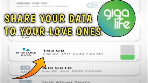 Paano mag Share ng Sharable Data sa Smart Tnt Gamit ang .